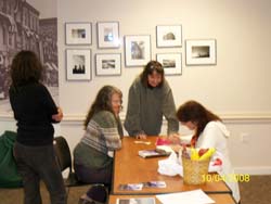 Beckie at Rockland Library